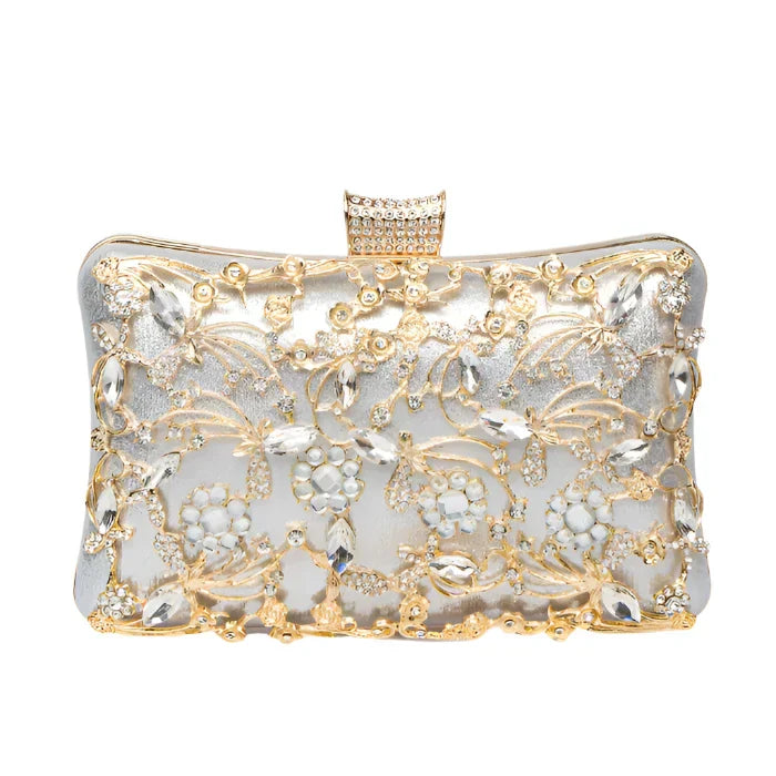 POCHETTE NOIRÉA STRASS