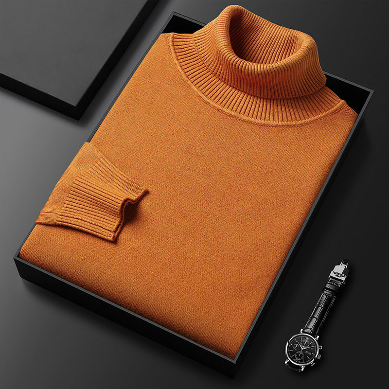 SUÉTER PREMIUM DE CACHEMIRA PARA HOMBRE | Hilo suave y cómodo con un corte moderno para negocios y ocio. 👔