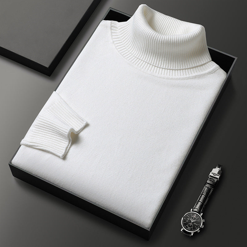 SUÉTER PREMIUM DE CACHEMIRA PARA HOMBRE | Hilo suave y cómodo con un corte moderno para negocios y ocio. 👔