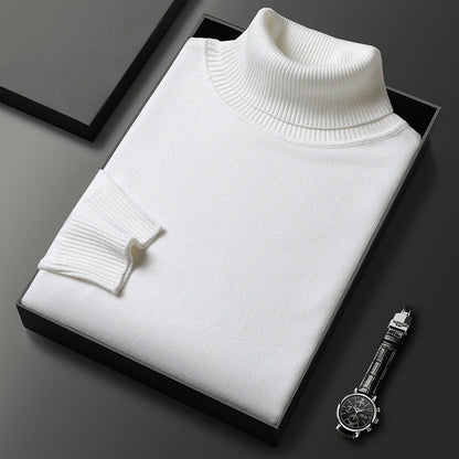 SUÉTER PREMIUM DE CACHEMIRA PARA HOMBRE | Hilo suave y cómodo con un corte moderno para negocios y ocio. 👔