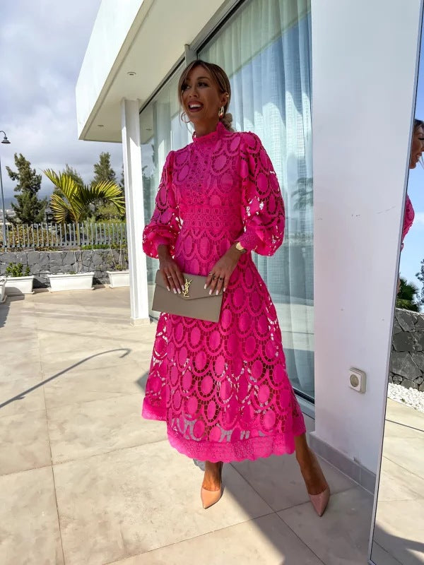 GRECIA | VESTIDO DE ENCAJE FRANCES ELEGANTE