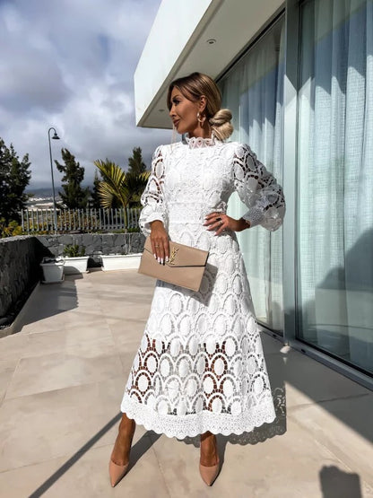 Liza – Vestido Romántico de Encaje