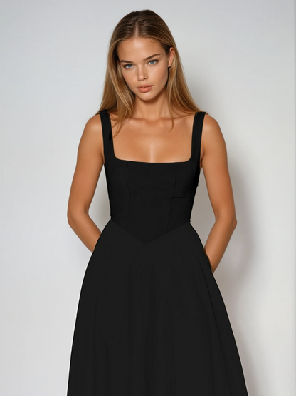 SCARLETT | VESTIDO DE ESCOTE CUADRADO