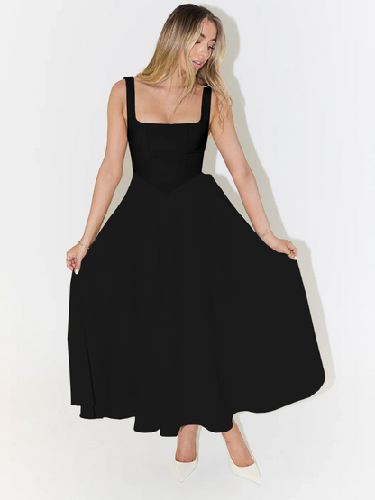 SCARLETT | VESTIDO DE ESCOTE CUADRADO