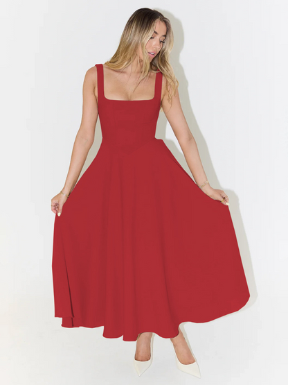 SCARLETT | VESTIDO DE ESCOTE CUADRADO