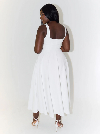 SCARLETT | VESTIDO DE ESCOTE CUADRADO