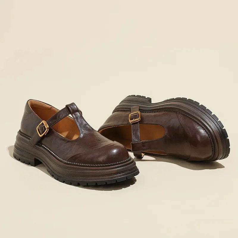 ZAPATOS MARY JANE CON PLATAFORMA