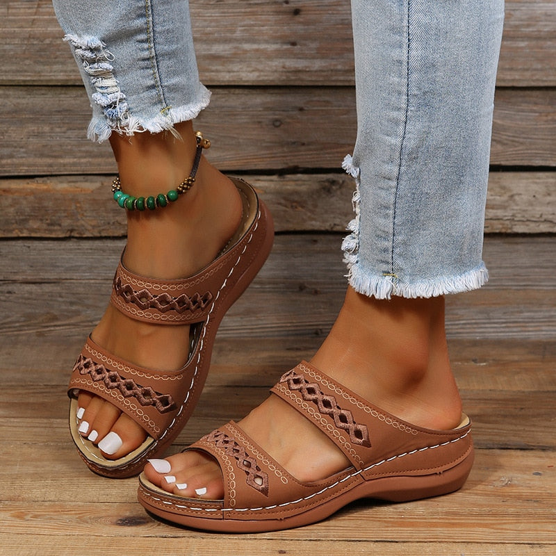 Alysson™ – Sandalias gruesas con máxima amortiguación