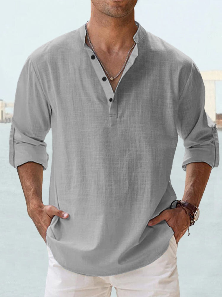 ALEXANDER™ | CAMISA DE LINO