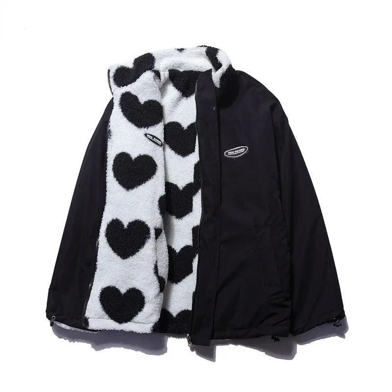 CHAQUETA POLAR REVERSIBLE 2en1