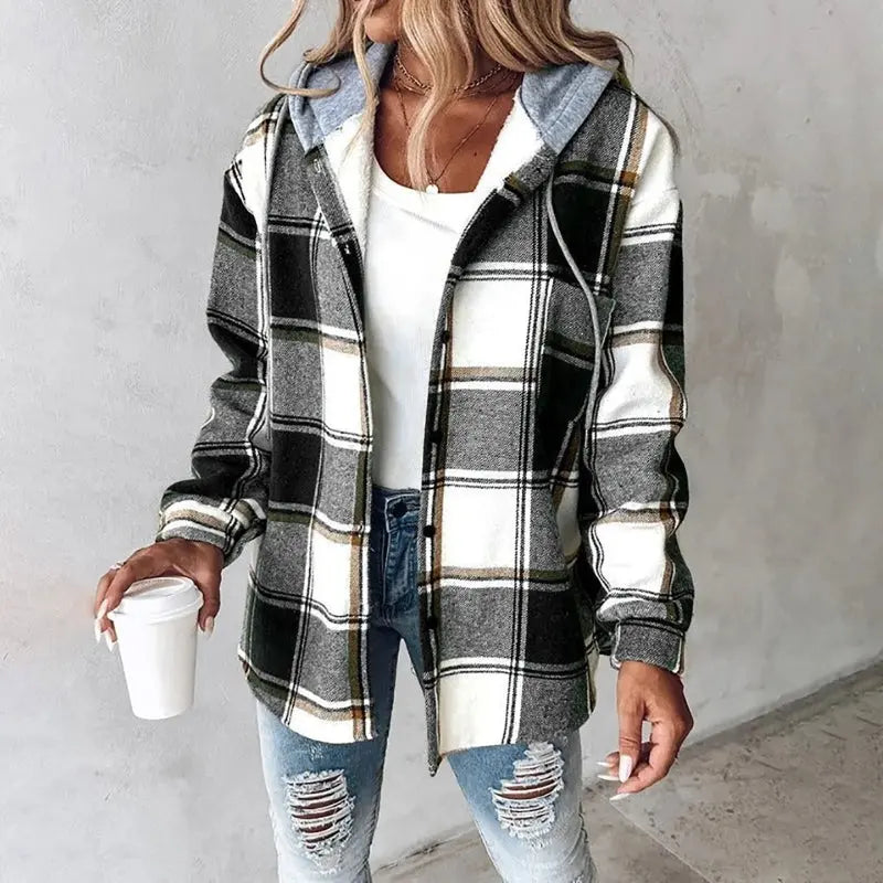 CHAQUETA CUADROS VINTAGE