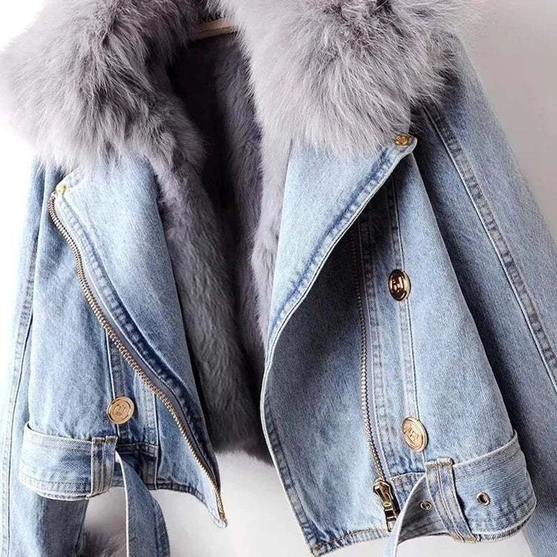 CHAQUETA VESPERA CON FORRO DE PELO