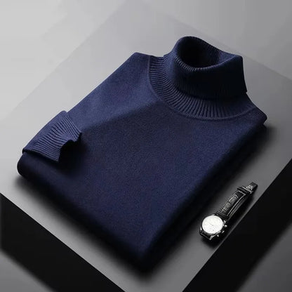 JERSEY DE CUELLO ALTO DE CACHEMIRA