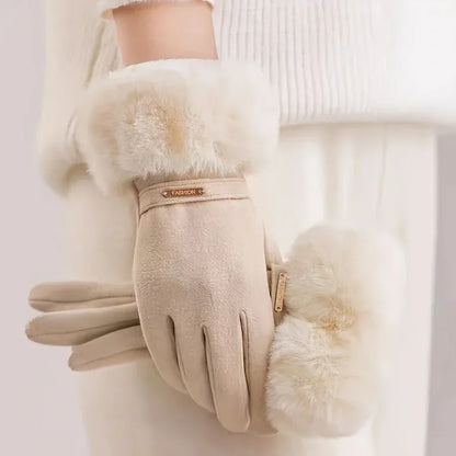 GUANTES TÁCTILES CON PELO SUAVE