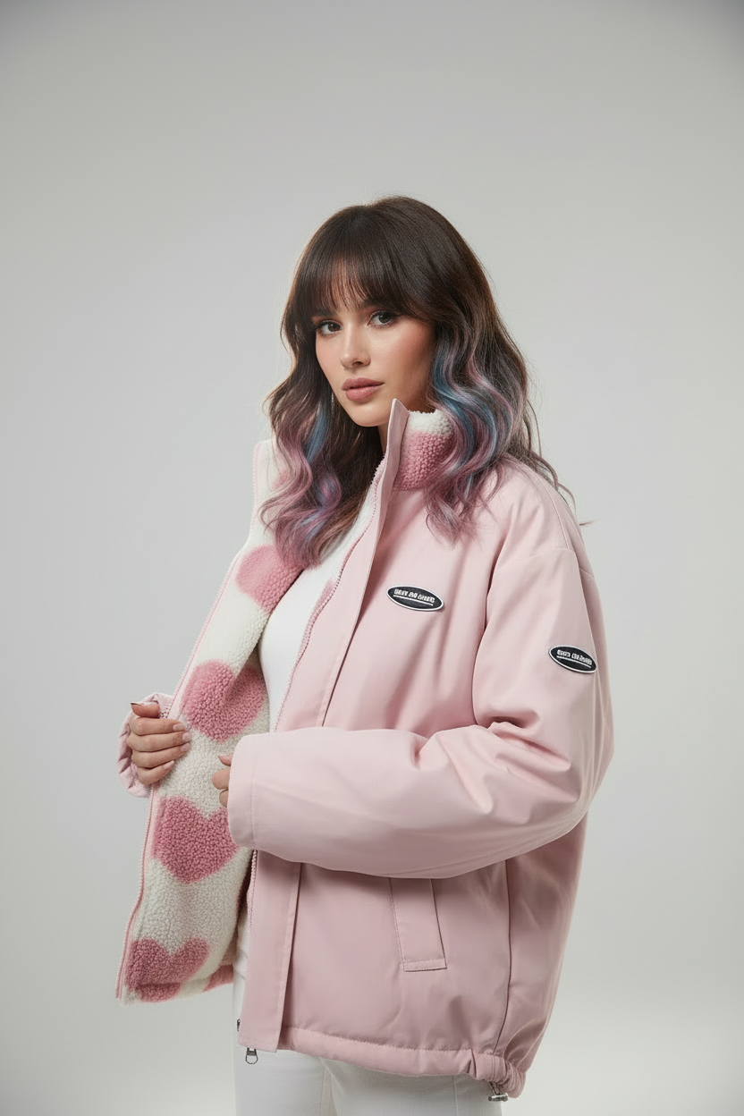 CHAQUETA POLAR REVERSIBLE 2en1