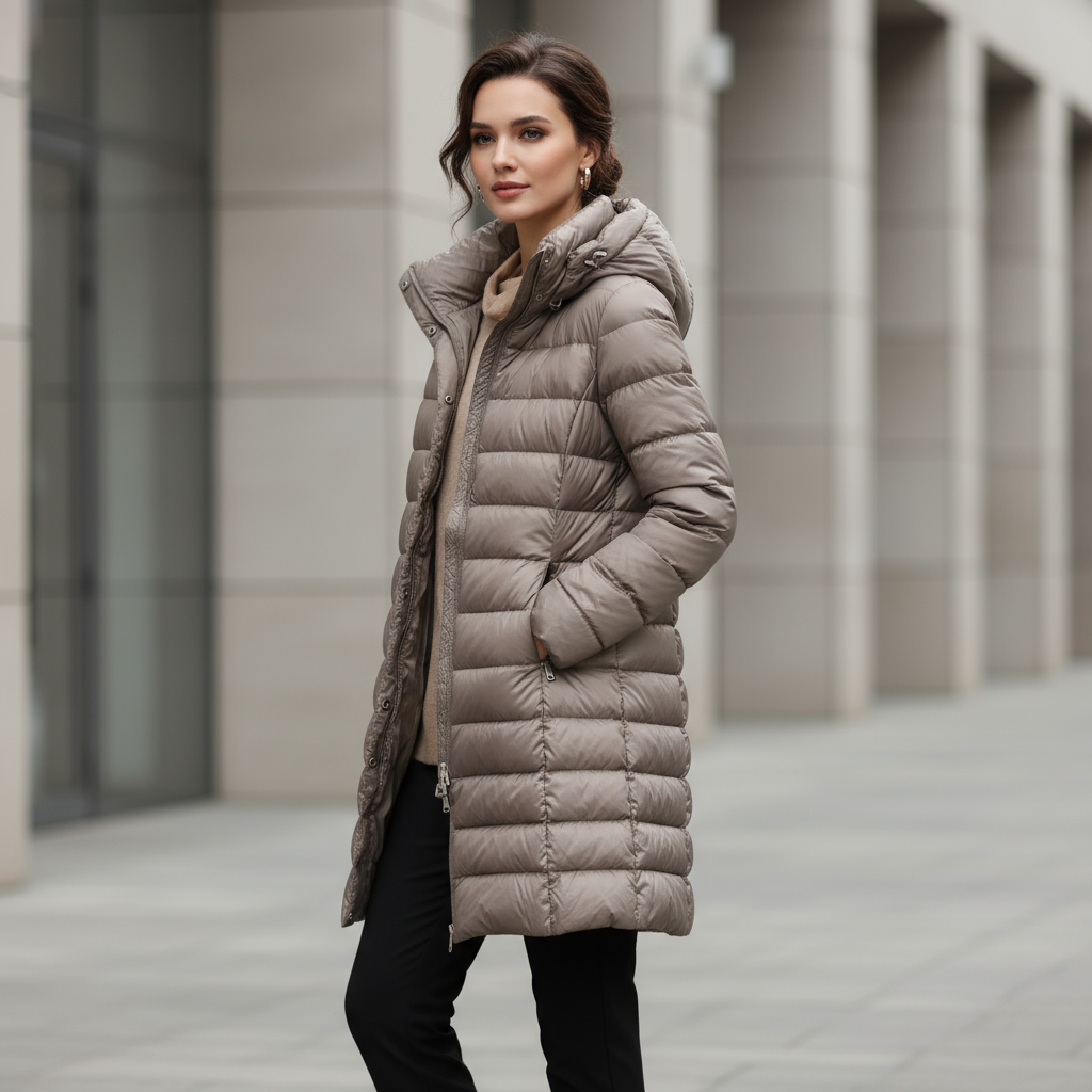 CHAQUETA DE PLUMAS ULTRALIGERA DELUX