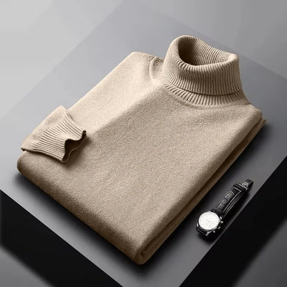 JERSEY DE CUELLO ALTO DE CACHEMIRA