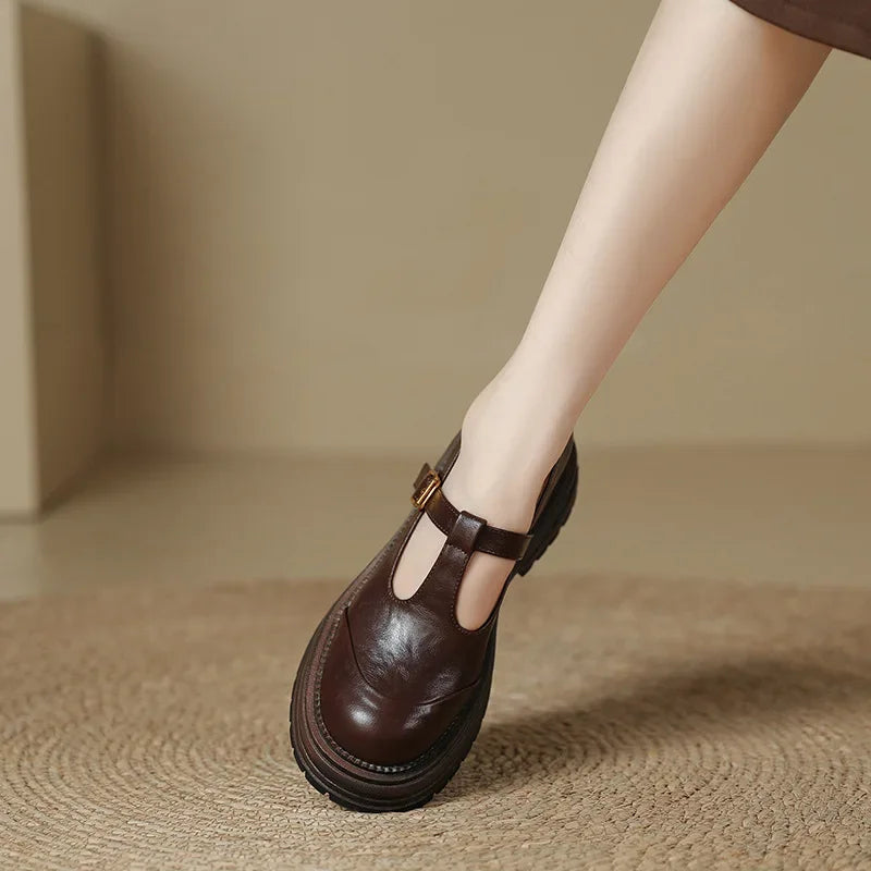 ZAPATOS MARY JANE CON PLATAFORMA
