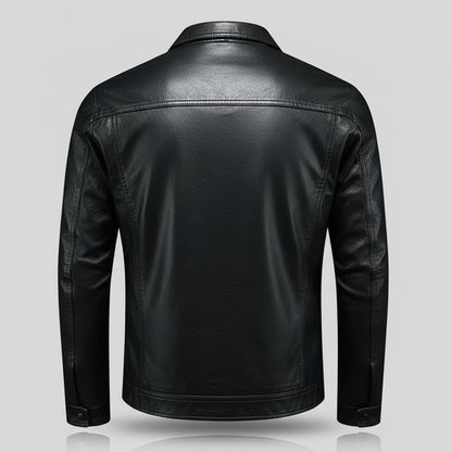 CHAQUETA DE CUERO VELLOR PREMIUM