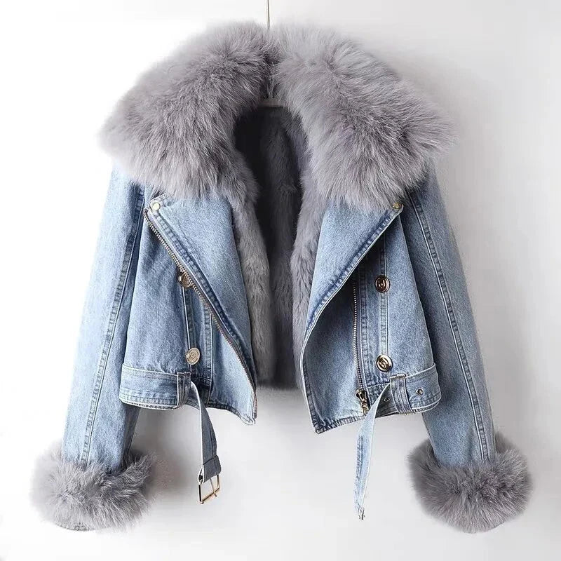CHAQUETA VESPERA CON FORRO DE PELO