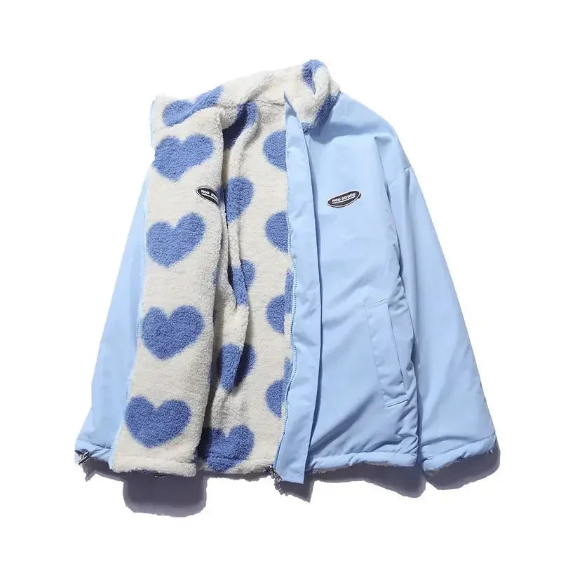 CHAQUETA POLAR REVERSIBLE 2en1