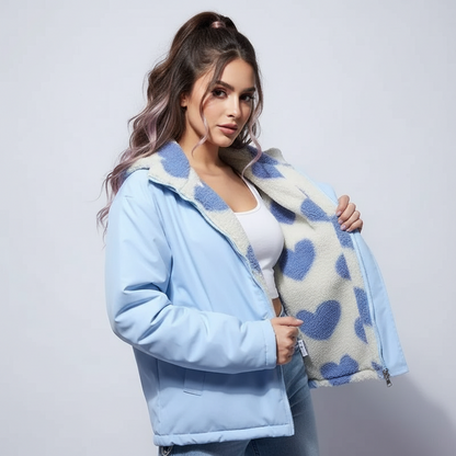 CHAQUETA POLAR REVERSIBLE 2en1