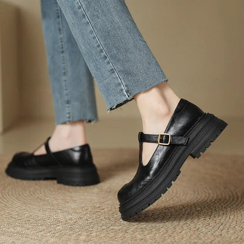 ZAPATOS MARY JANE CON PLATAFORMA