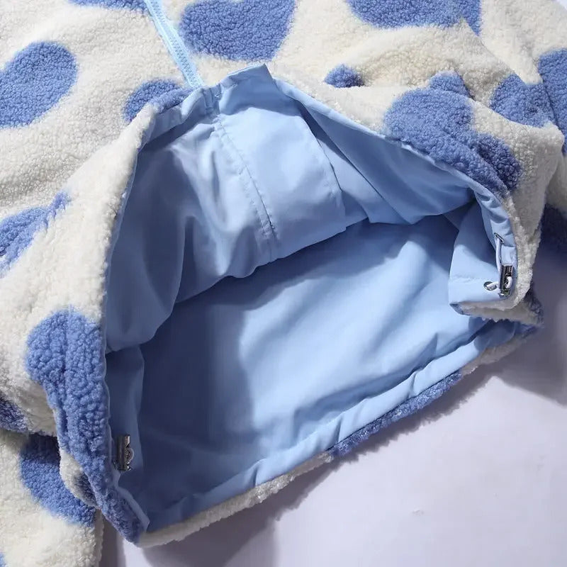 CHAQUETA POLAR REVERSIBLE 2en1