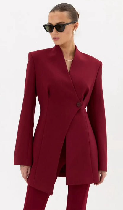 BLAZER CORTE EN V