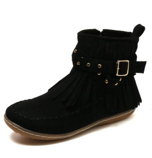 BOTINES CON FLECOS