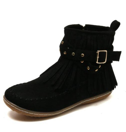 BOTINES CON FLECOS