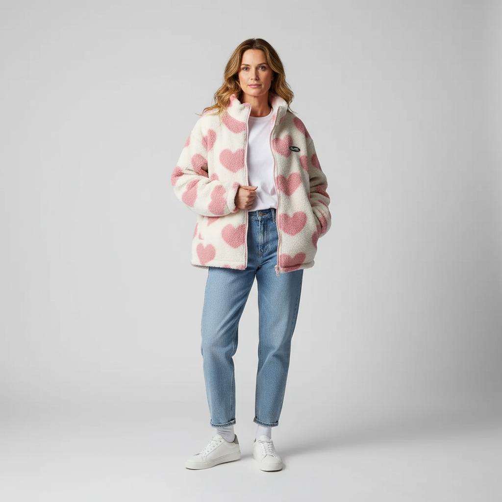 CHAQUETA POLAR REVERSIBLE 2en1