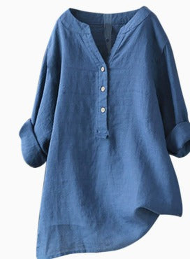 BLUSA LIGERA CON BOTONES