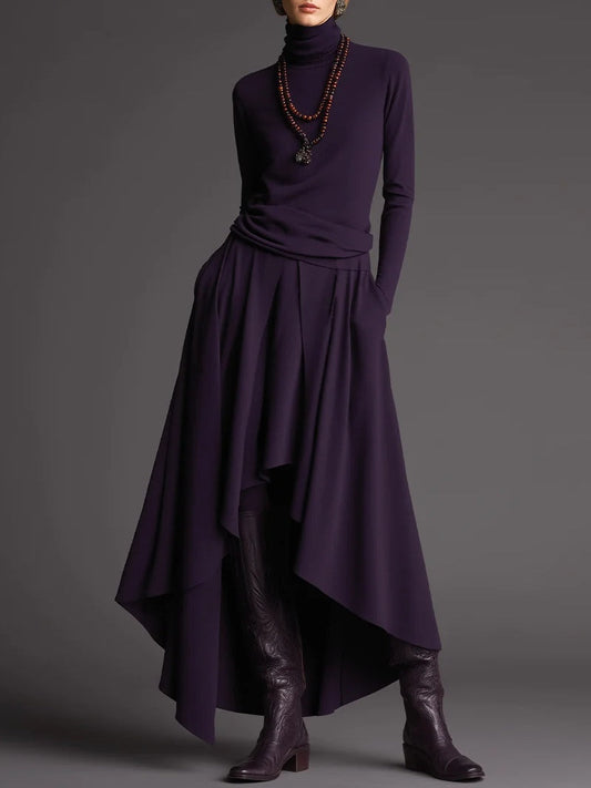 CONJUNTO DE PUNTO BOHO CHIC VIOLA