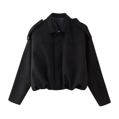CHAQUETA OVERSIZE BOMBER DE ANTE