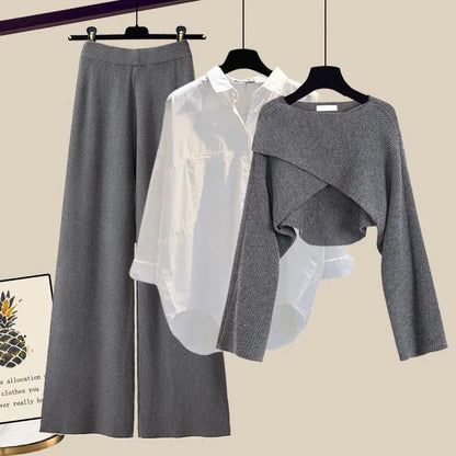 CONJUNTO ELEGANTE DE TRES PIEZAS