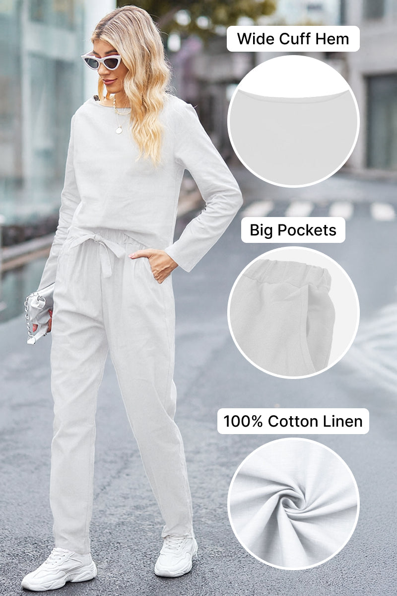 CONJUNTO COTTON-LINEN MONOCHROME