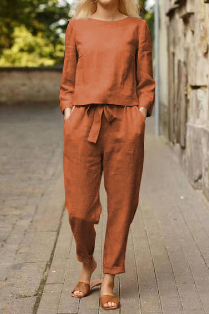 CONJUNTO COTTON-LINEN MONOCHROME