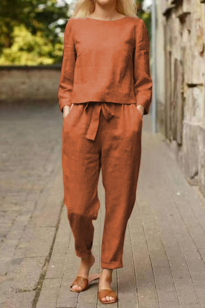 CONJUNTO COTTON-LINEN MONOCHROME