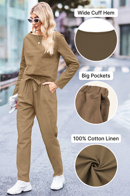 CONJUNTO COTTON-LINEN MONOCHROME