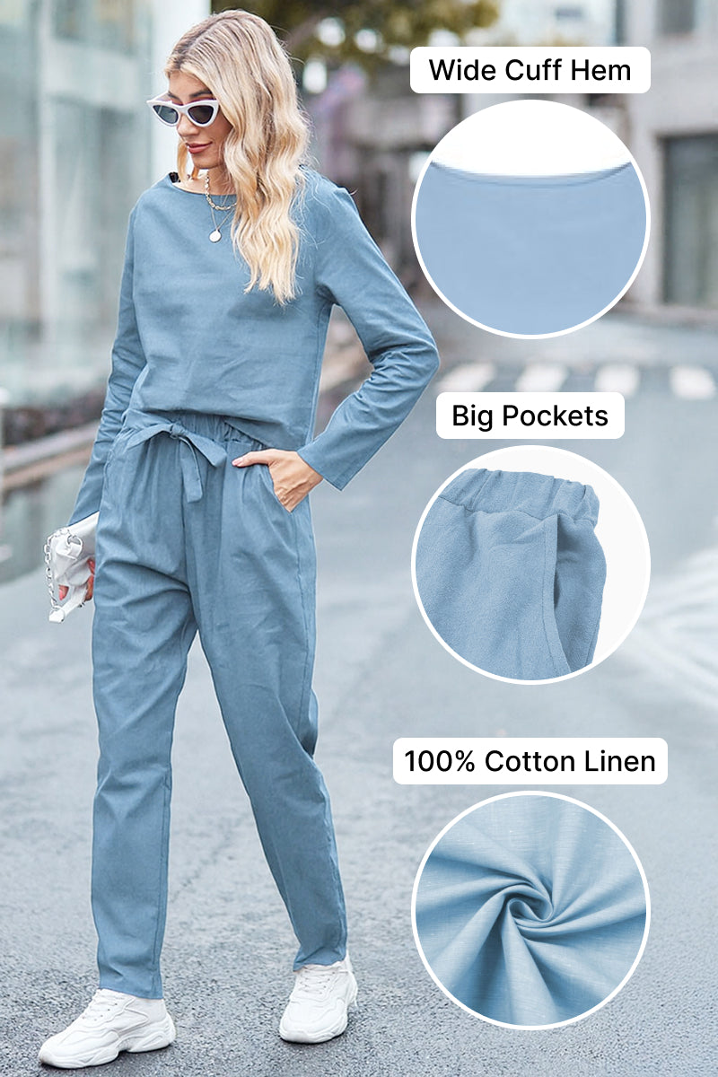 CONJUNTO COTTON-LINEN MONOCHROME