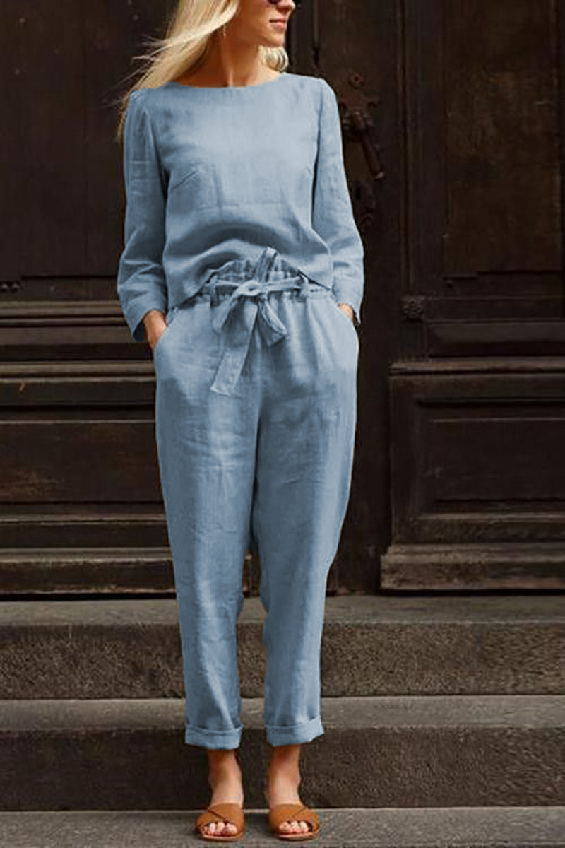 CONJUNTO COTTON-LINEN MONOCHROME