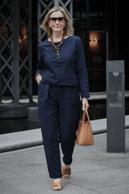 CONJUNTO COTTON-LINEN MONOCHROME