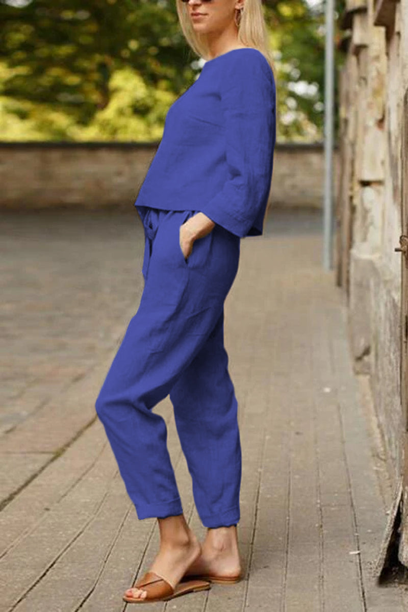 CONJUNTO COTTON-LINEN MONOCHROME