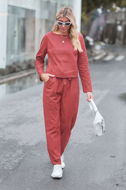 CONJUNTO COTTON-LINEN MONOCHROME