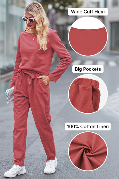 CONJUNTO COTTON-LINEN MONOCHROME