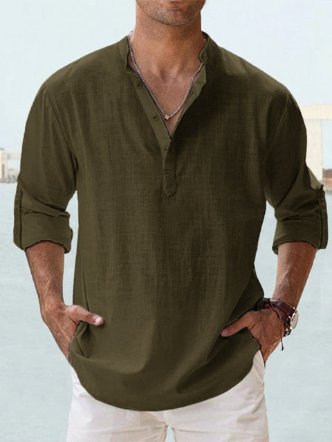 ALEXANDER™ | CAMISA DE LINO