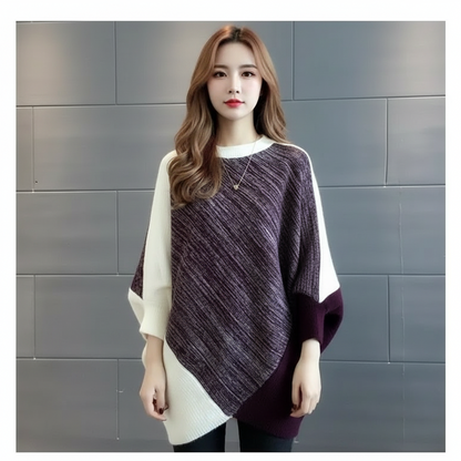 LYRA™ | JERSEY HOLGADO ASIMÉTRICO VINTAGE