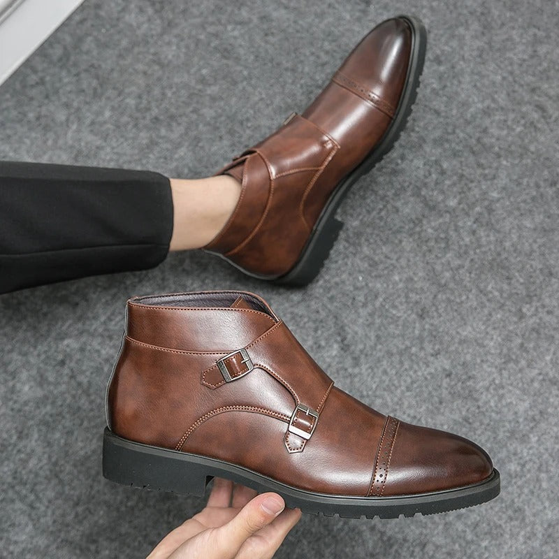 PARKER™ | BOTINES DE HOMBRE CON DOBLE HEBILLA