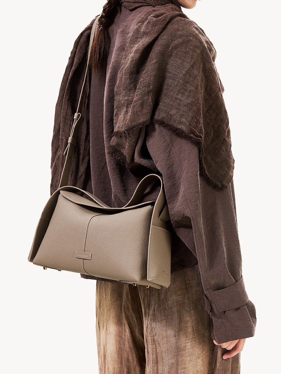 BOLSO MEI LING | GRIS PIEDRA